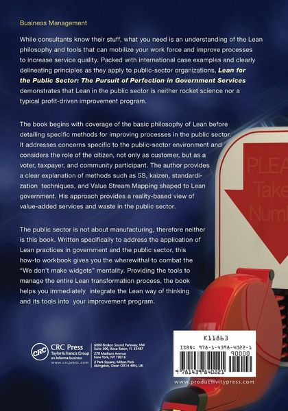 Produktbild: Lean for the Public Sector