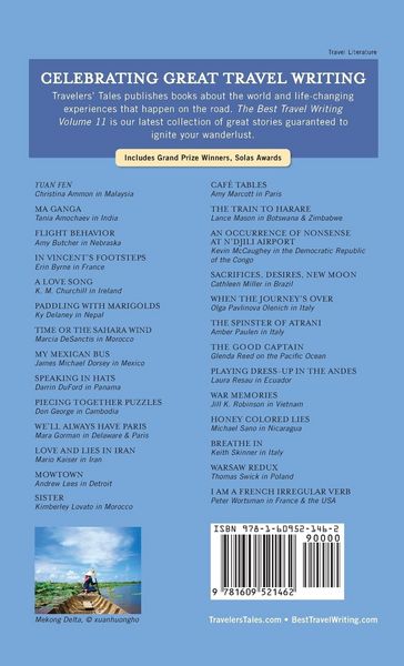 Produktbild: The Best Travel Writing, Volume 11
