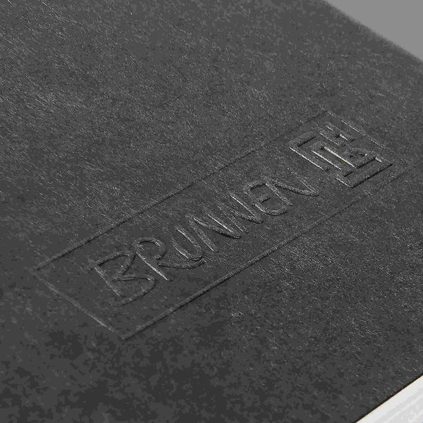 Produktbild: Brunnen Notizbuch Kladde Premium FACT!plus A5 schwarz