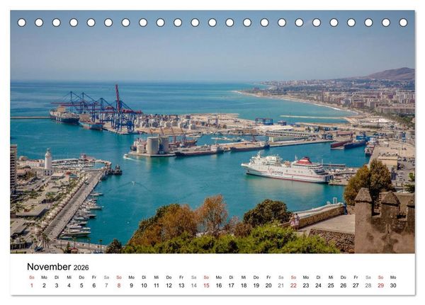 Produktbild: Andalusien - die Wiege vieler spanischer Traditione (Tischkalender 2026 DIN A5 quer), CALVENDO Monatskalender