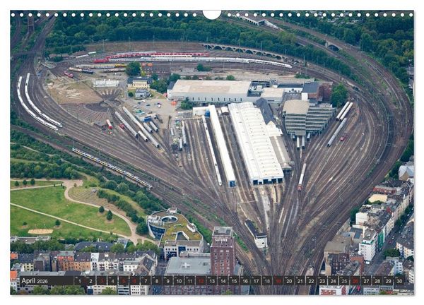 Produktbild: K&ouml;ln - Die Rheinmetropole aus der Luft (Wandkalender 2026 DIN A3 quer), CALVENDO Monatskalender