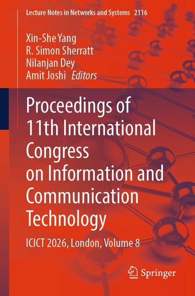 Produktbild: Proceedings of 11th International Congress on Information and Communication Technology
