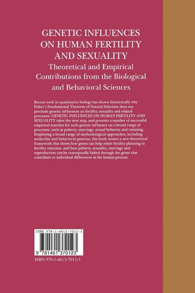 Produktbild: Genetic Influences on Human Fertility and Sexuality