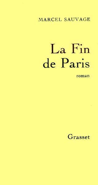 Produktbild: La fin de Paris