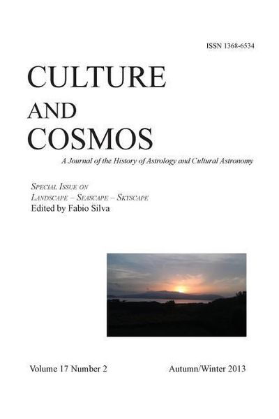Produktbild: Culture and Cosmos Vol 17 Number 2