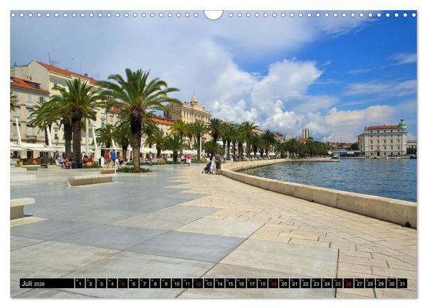 Produktbild: Split Metropole Dalmatiens (Wandkalender 2026 DIN A3 quer), CALVENDO Monatskalender