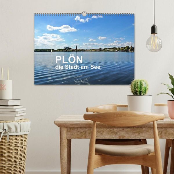 Produktbild: Pl&ouml;n - die Stadt am See (Wandkalender 2027 DIN A3 quer), CALVENDO Monatskalender