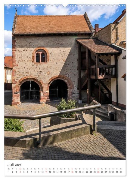 Produktbild: Seligenstadt Idylle am Main (Wandkalender 2027 DIN A2 hoch), CALVENDO Monatskalender
