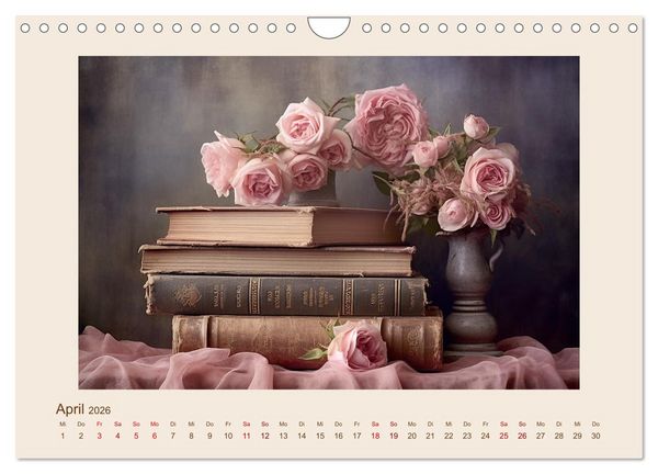 Produktbild: B&uuml;cherzauber (Wandkalender 2026 DIN A4 quer), CALVENDO Monatskalender