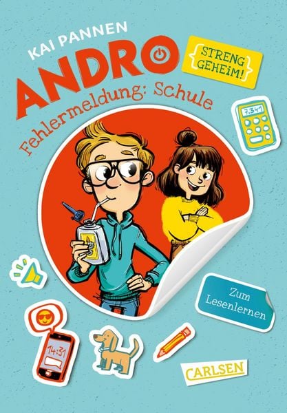 Andro, streng geheim! – Fehlermeldung: Schule, Taschenbuch von Kai Pannen, Carlsen, 978-3-551-32300-2