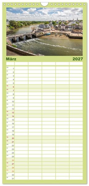 Produktbild: Familienplaner 2027 - Morbihan - Eine Entdeckungsreise in den S&uuml;den der Bretagne mit 5 Spalten (Wandkalender, 21 x 45 cm) CALVENDO