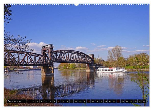 Produktbild: Fr&uuml;hling in Magdeburg (hochwertiger Premium Wandkalender 2026 DIN A2 quer), Kunstdruck in Hochglanz