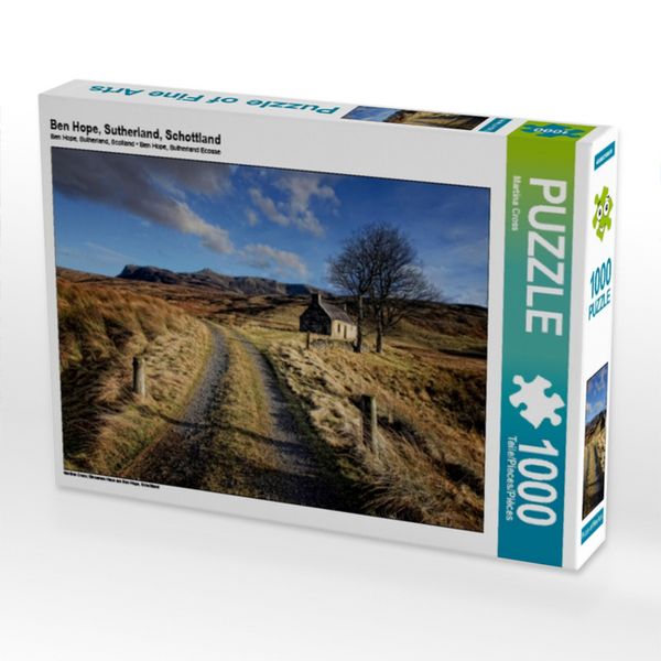 Produktbild: CALVENDO Puzzle Ben Hope, Sutherland, Schottland | 1000 Teile Lege-Gr&ouml;&szlig;e 64x48cm Foto-Puzzle f&uuml;r gl&uuml;ckliche Stunden