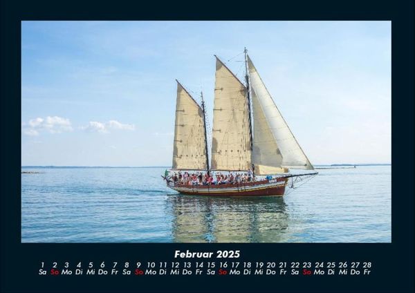 Produktbild: Schiffe 2025 Fotokalender DIN A4