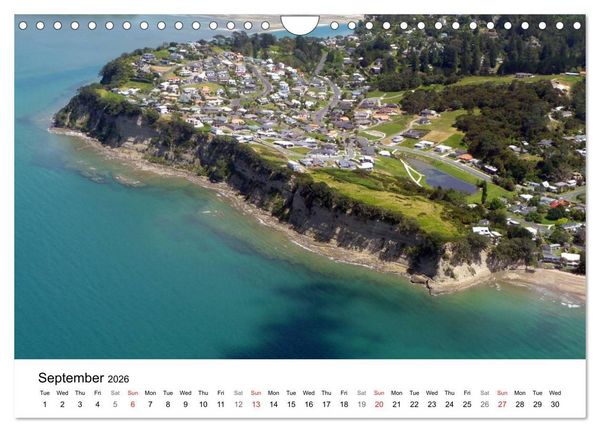 Produktbild: New Zealand's Stunning Coastline (Wall Calendar 2026 DIN A4 landscape), CALVENDO 12 Month Wall Calendar