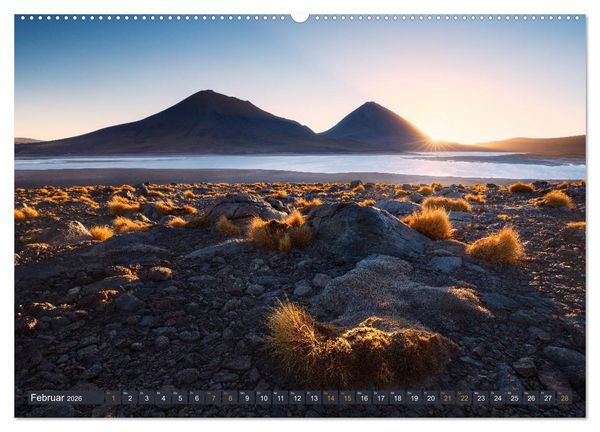 Produktbild: Magische Landschaften Weltweit (hochwertiger Premium Wandkalender 2026 DIN A2 quer), Kunstdruck in Hochglanz