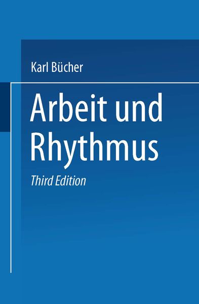 Produktbild: Arbeit und Rhythmus