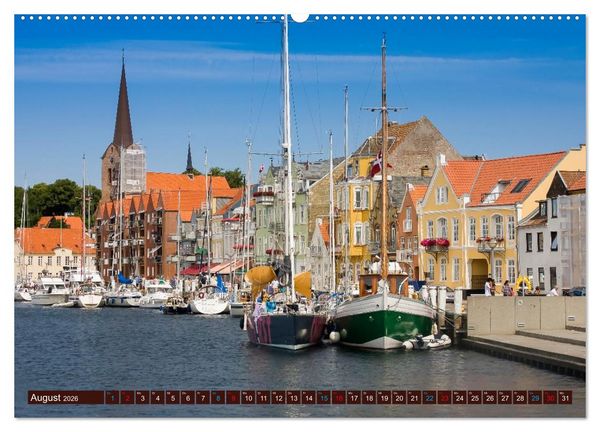 Produktbild: D&auml;nemark - J&uuml;tland & Kopenhagen, Impressionen aus dem hohen Norden (hochwertiger Premium Wandkalender 2026 DIN A2 quer), Kunstdruck in Hochglanz