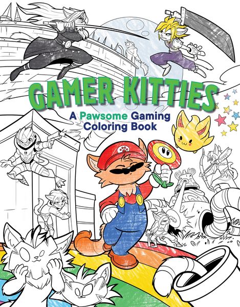 Produktbild: Gamer Kitties Coloring