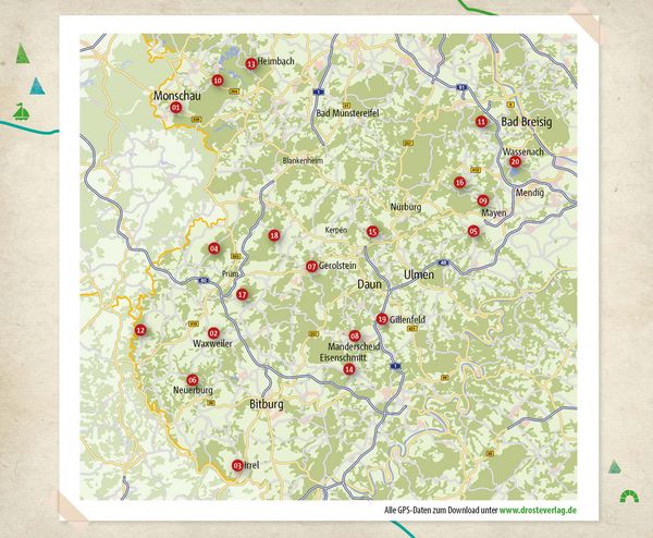 Produktbild: Eifel. Wanderungen f&uuml;r die Seele