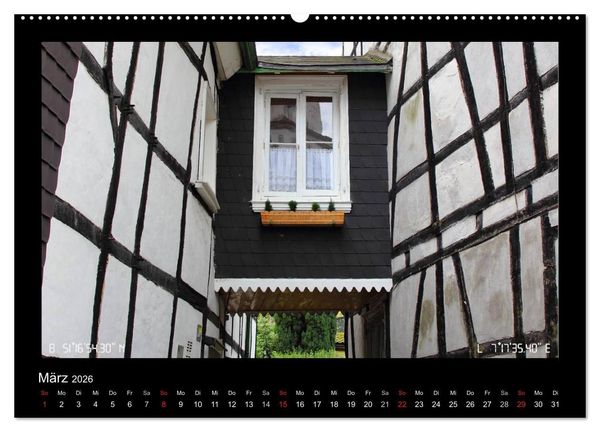 Produktbild: Geo-Tagging in Schwelm (hochwertiger Premium Wandkalender 2026 DIN A2 quer), Kunstdruck in Hochglanz