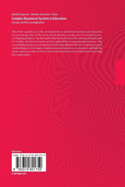Produktbild: Complex Dynamical Systems in Education