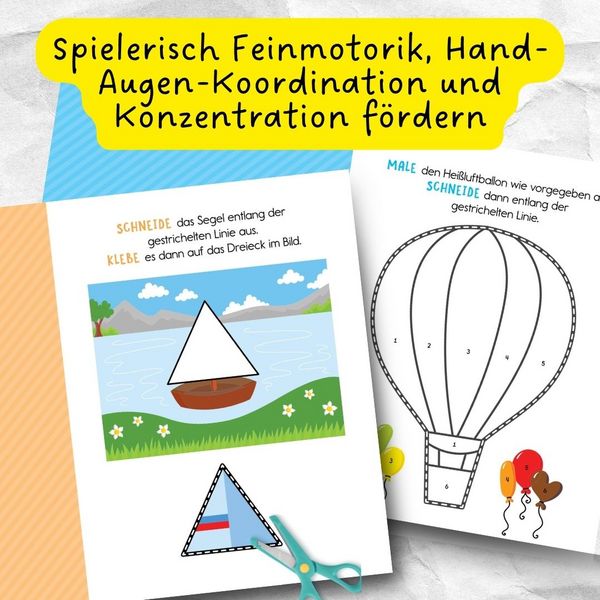 Produktbild: Mein Scherenf&uuml;hrerschein &ndash; Spielerisch schneiden lernen