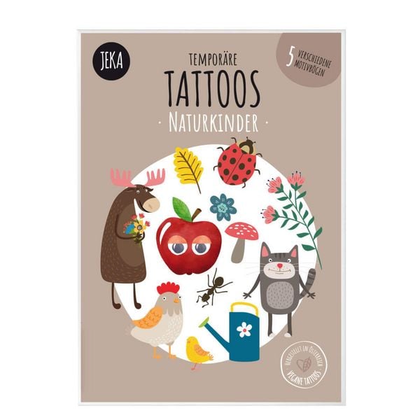 Produktbild: Tempor&auml;re Tattoos Naturkinder