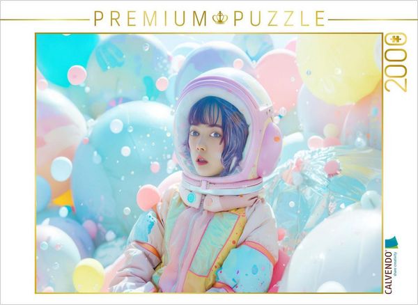 Produktbild: CALVENDO Puzzle Figuren in einer bunten Welt im Anime-Stil | 2000 Teile Lege-Gr&ouml;&szlig;e 90x67cm Foto-Puzzle f&uuml;r gl&uuml;ckliche Stunden