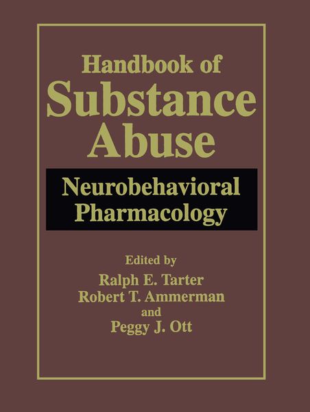 Produktbild: Handbook of Substance Abuse