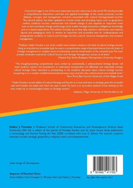 Produktbild: Cultural Heritage and Tourism