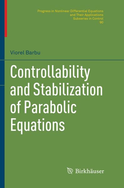 Produktbild: Controllability and Stabilization of Parabolic Equations