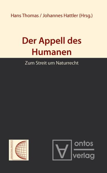 Produktbild: Der Appell des Humanen