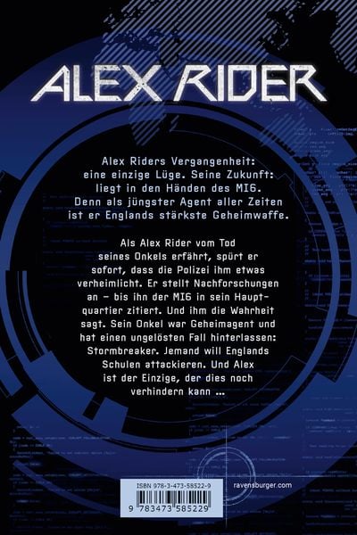 Alex Rider, Band 1 - Stormbreaker