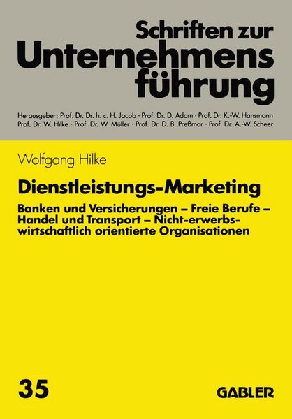 Produktbild: Dienstleistungs-Marketing