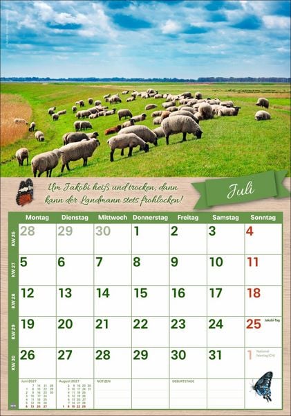 Produktbild: Rentnerkalender 2027