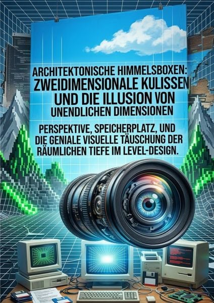 Produktbild: Architektonische Himmelsboxen: Zweidimensionale Kulissen und die Illusion von unendlichen Dimensionen
