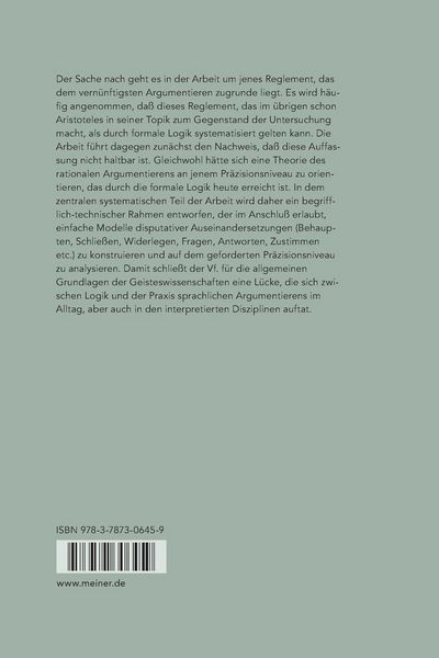Produktbild: Formale Dialektik