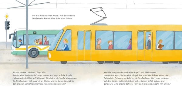 Produktbild: LESEMAUS 74: Wir fahren mit Bus und Bahn