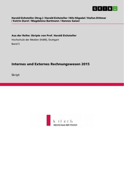 Produktbild: Internes und Externes Rechnungswesen 2015