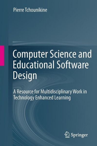 Produktbild: Computer Science and Educational Software Design