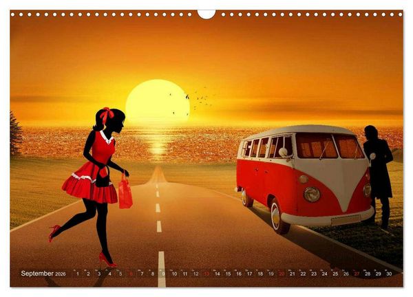 Produktbild: Ladies first by Mausopardia (Wandkalender 2026 DIN A3 quer), CALVENDO Monatskalender