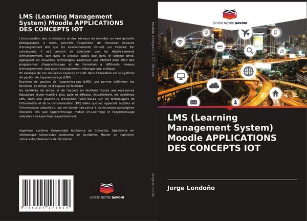 Produktbild: LMS (Learning Management System) Moodle APPLICATIONS DES CONCEPTS IOT