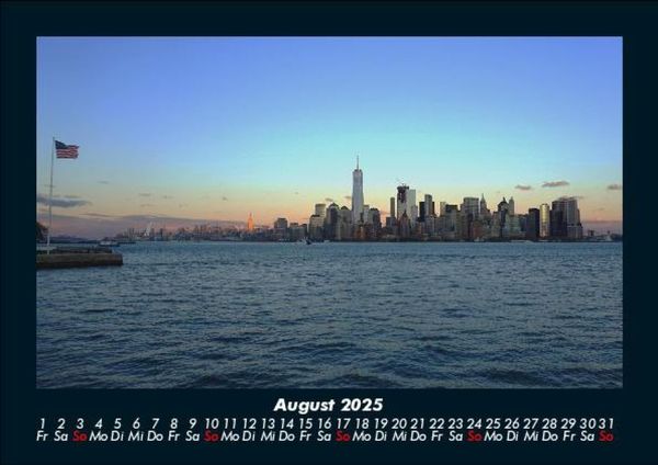 Produktbild: New York 2025 Fotokalender DIN A5