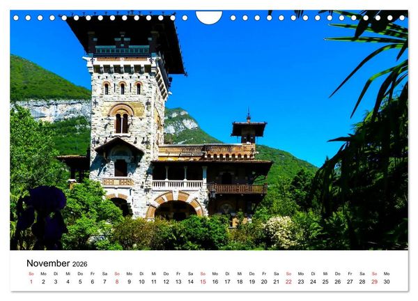 Produktbild: Impressionen vom Comer See (Wandkalender 2026 DIN A4 quer), CALVENDO Monatskalender