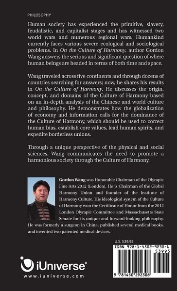 Produktbild: On the Culture of Harmony