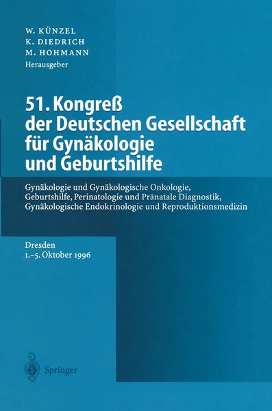 Produktbild: 51. Kongre&szlig; der Deutschen Gesellschaft f&uuml;r Gyn&auml;kologie und Geburtshilfe