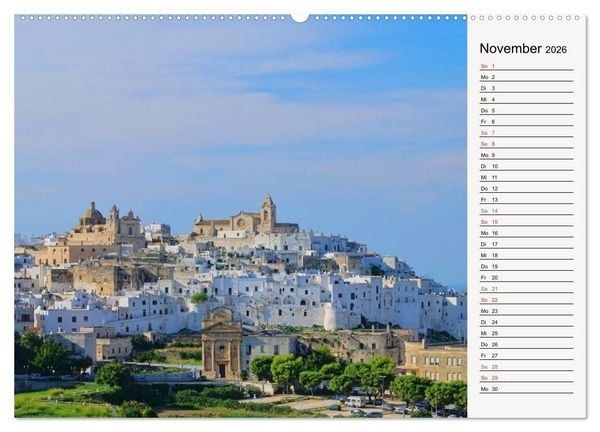 Produktbild: Italia (hochwertiger Premium Wandkalender 2026 DIN A2 quer), Kunstdruck in Hochglanz
