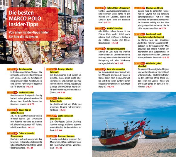Produktbild: MARCO POLO Reisef&uuml;hrer Polnische Ostseek&uuml;ste, Danzig