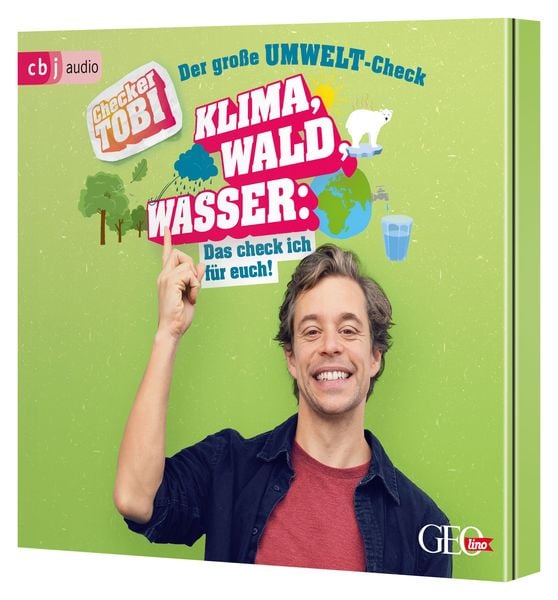 Produktbild: Checker Tobi - Der gro&szlig;e Umwelt-Check: Klima, Wald, Wasser: Das check ich f&uuml;r euch!